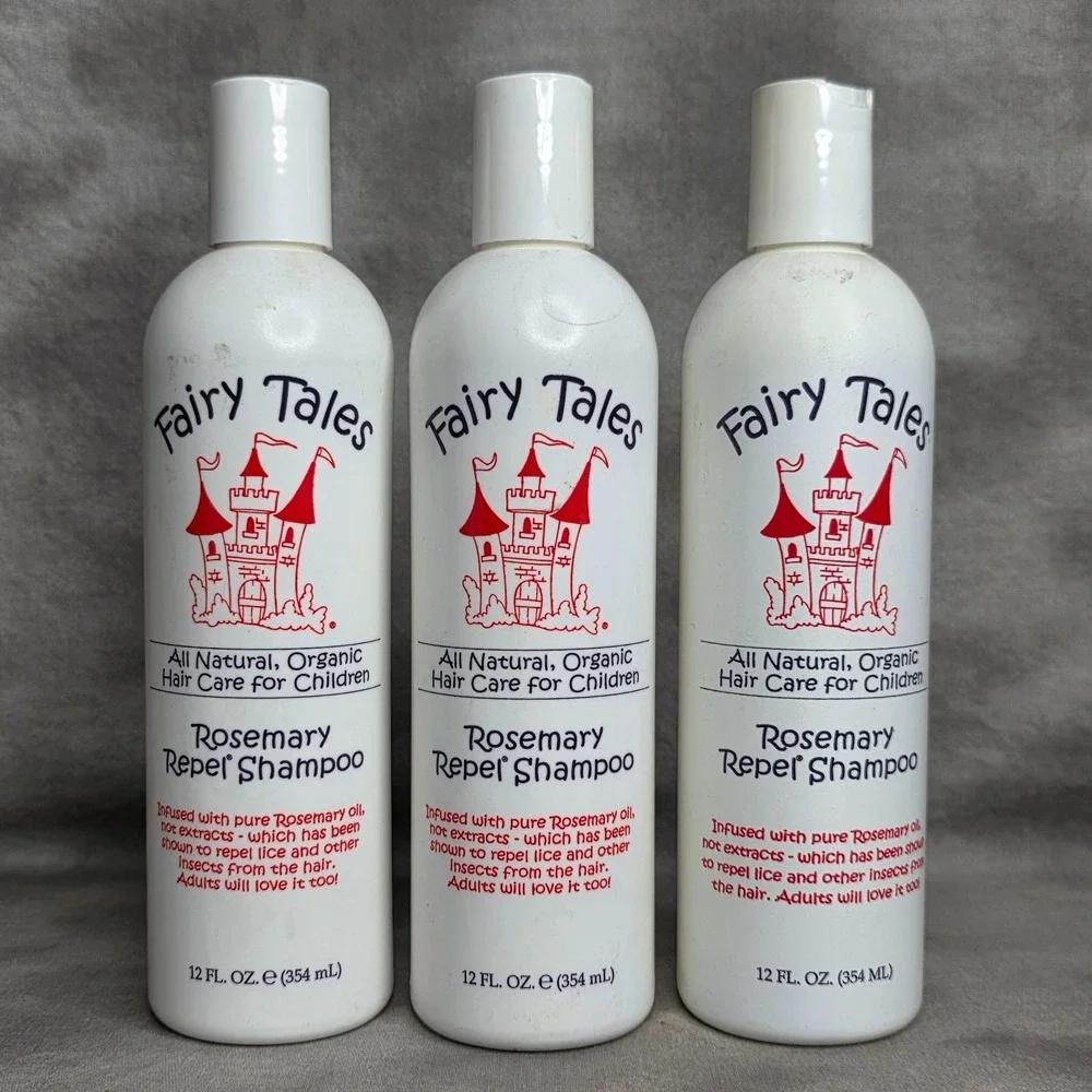 (X3) Fairy Tales Rosemary Repel Lice Prevention Shampoo 12 fl oz